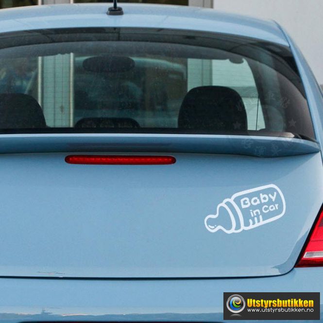 Hovedbilde Baby In Car klistremerke