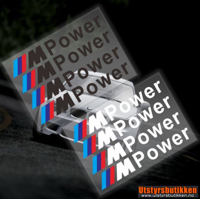 Hovedbilde BMW M-Power Stickers