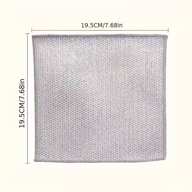 Dobbeltsidige skrubbe- og oppvaskkluter - 4 stk