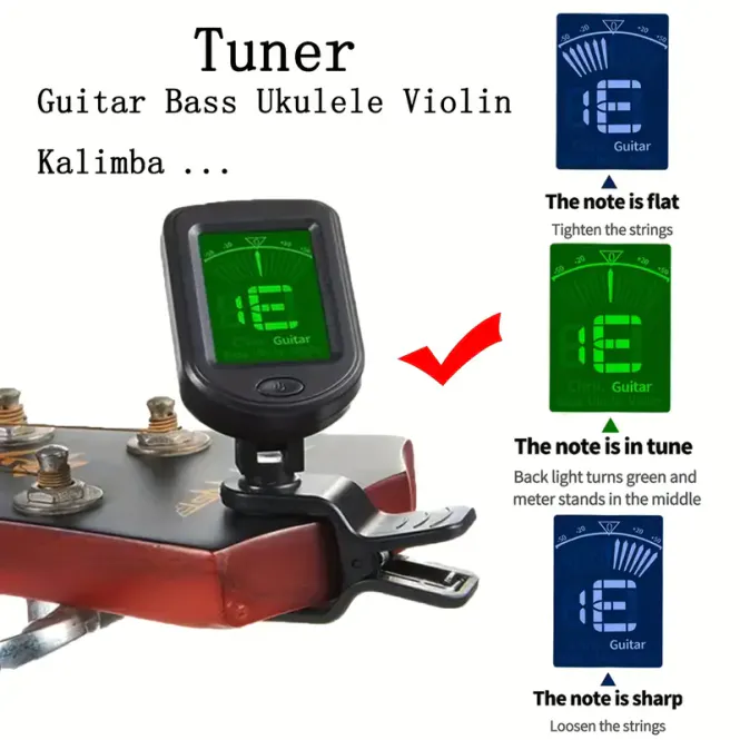 Hovedbilde Clip on Tuner